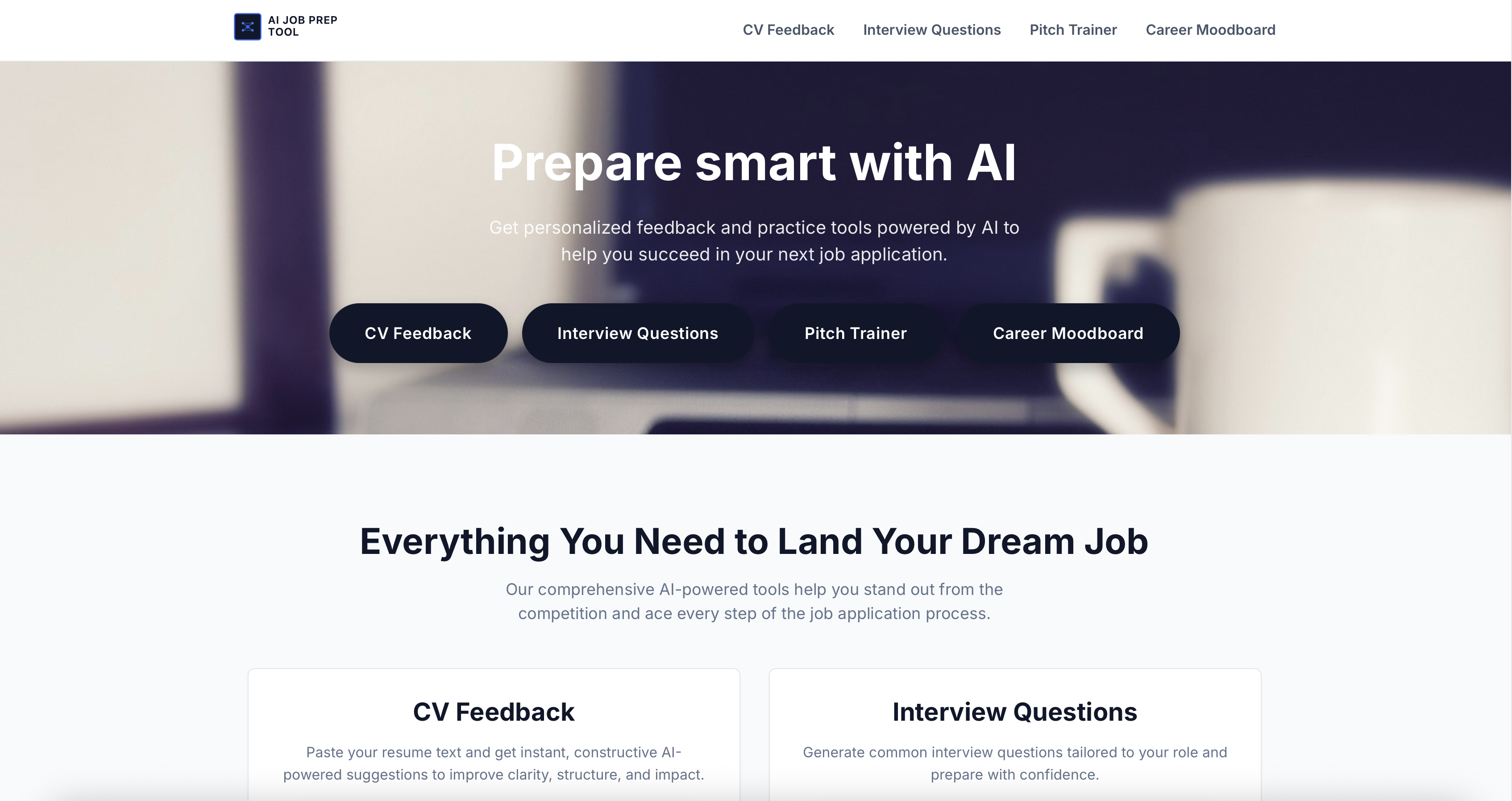 AI Job Prep Tool Project